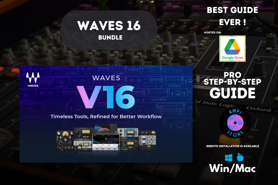 Waves v16 bundle [win+mac]