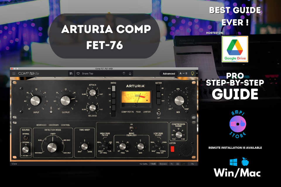 Arturia Comp FET-76（Win-Mac）