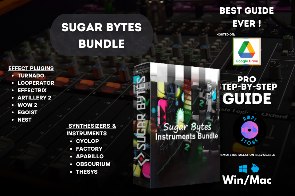 Sugar Bytes Plugins Bundle [win+mac]