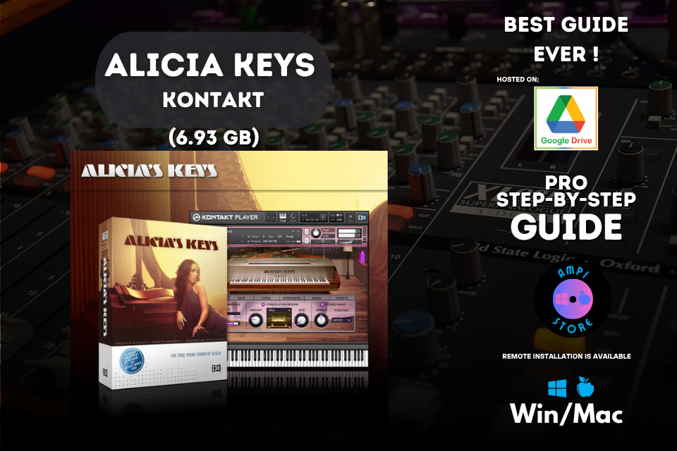 Alicias Keys Library -KONTAKT [win+mac]