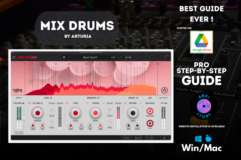 Arturia Mix DRUMS [win+mac]
