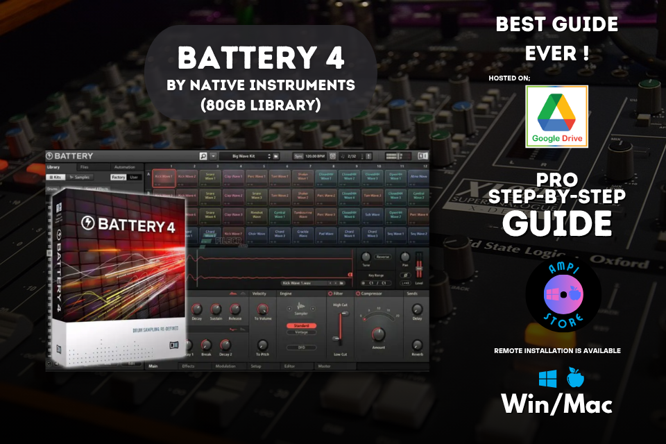 Battery 4 – Native instruments [win+mac]